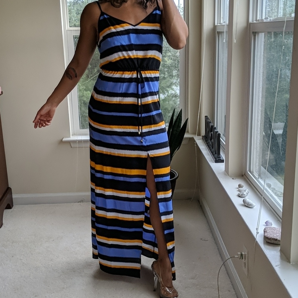 Michael Kors Multicolored Maxi Dress